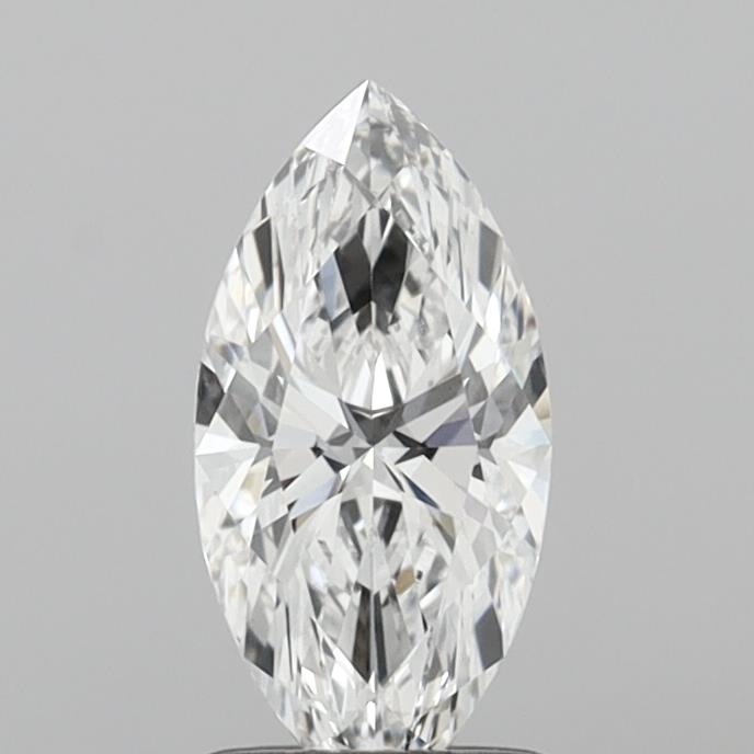 1.08 Carat Marquise Shaped, Ideal Cut, E Color, VVS2 Clarity, IGI Certified Lab Grown Diamond
