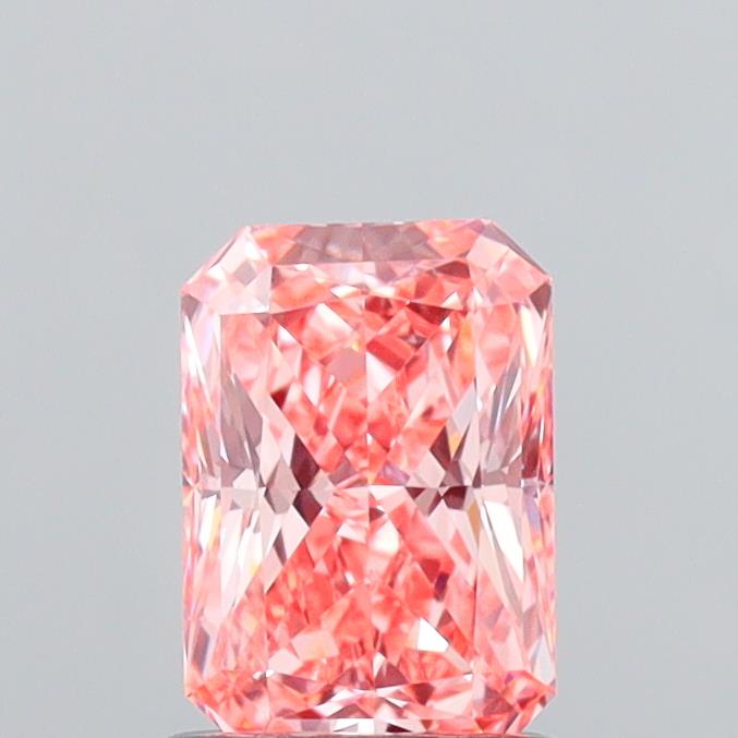 1.23 Carat Radiant Shaped, Ideal Cut, VS1 Clarity, IGI Certified Lab Grown Diamond