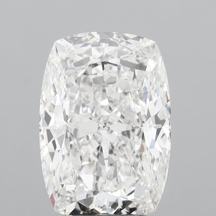 3.00 Carat Cushion Shaped, Ideal Cut, E Color, VS2 Clarity, IGI Certified Lab Grown Diamond