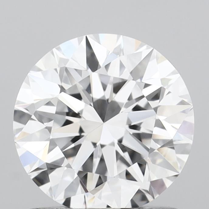 1.08 Carat Round Shaped, Ideal Cut, D Color, VVS1 Clarity, IGI Certified Lab Grown Diamond