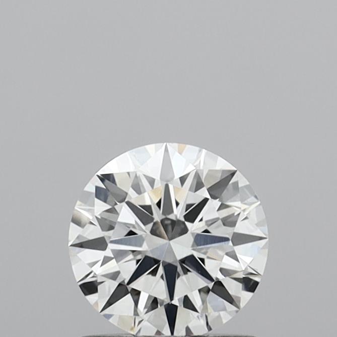 0.90 Carat Round Shaped, Excellent Cut, D Color, VVS2 Clarity, IGI Certified Lab Grown Diamond