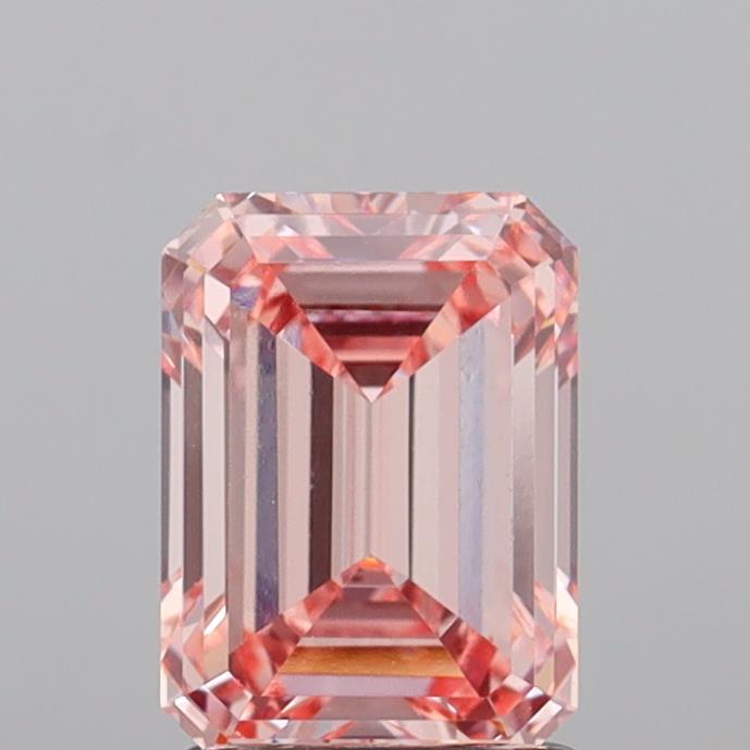 2.01 Carat Emerald Shaped, Ideal Cut, VVS2 Clarity, IGI Certified Lab Grown Diamond
