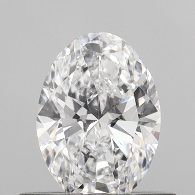 0.56 Carat Oval Shaped, Very Good Cut, D Color, VS2 Clarity, IGI Certified Lab Grown Diamond