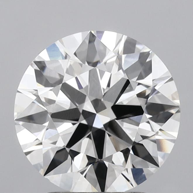 2.65 Carat Round Shaped, Ideal Cut, G Color, VVS2 Clarity, IGI Certified Lab Grown Diamond