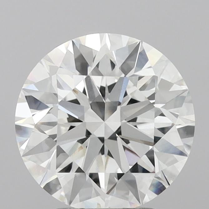 3.09 Carat Round Shaped, Ideal Cut, F Color, VVS2 Clarity, IGI Certified Lab Grown Diamond