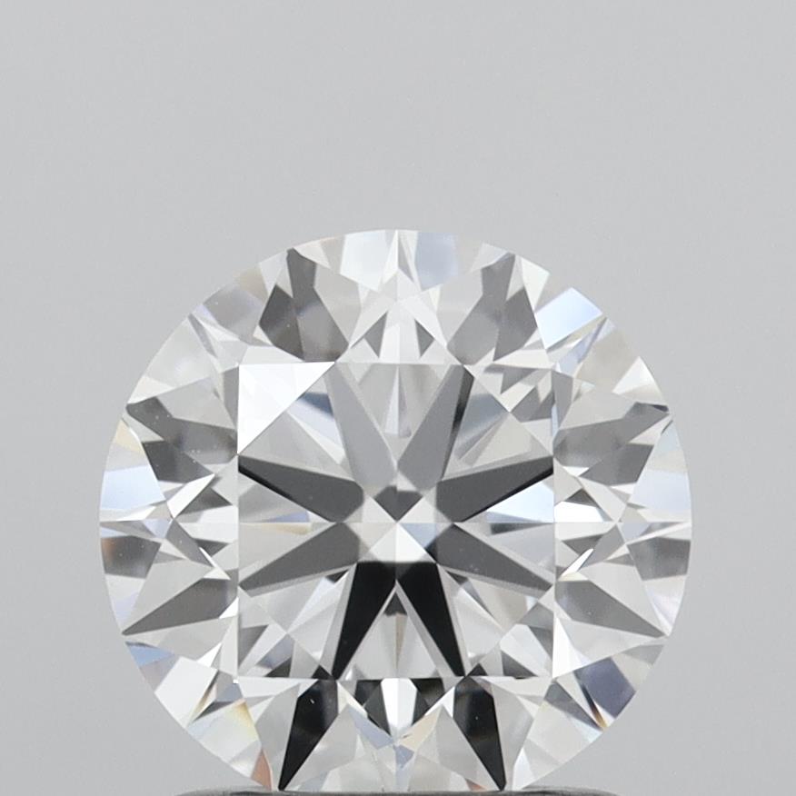 1.35 Carat Round Shaped, Ideal Cut, E Color, VVS2 Clarity, IGI Certified Lab Grown Diamond