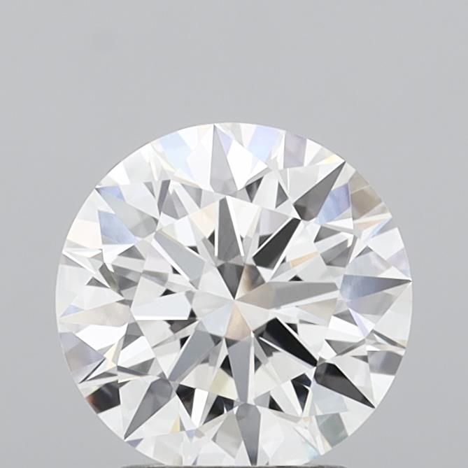 2.08 Carat Round Shaped, Ideal Cut, F Color, VVS2 Clarity, IGI Certified Lab Grown Diamond