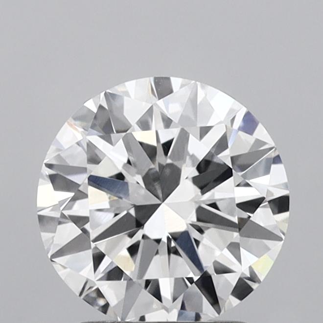 1.99 Carat Round Shaped, Excellent Cut, D Color, VVS2 Clarity, IGI Certified Lab Grown Diamond