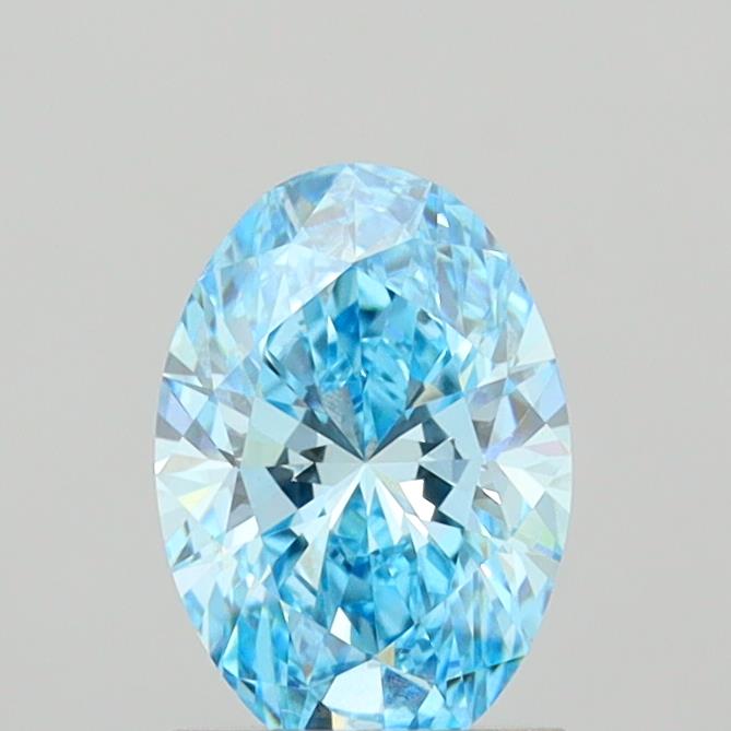 1.36 Carat Oval Shaped, Ideal Cut, VVS2 Clarity, IGI Certified Lab Grown Diamond