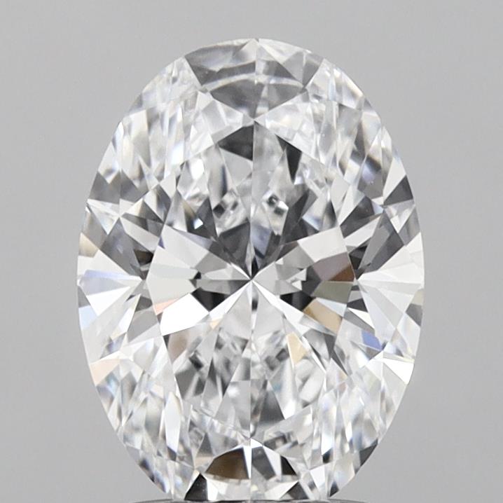 1.71 Carat Oval Shaped, Very Good Cut, E Color, VVS2 Clarity, IGI Certified Lab Grown Diamond