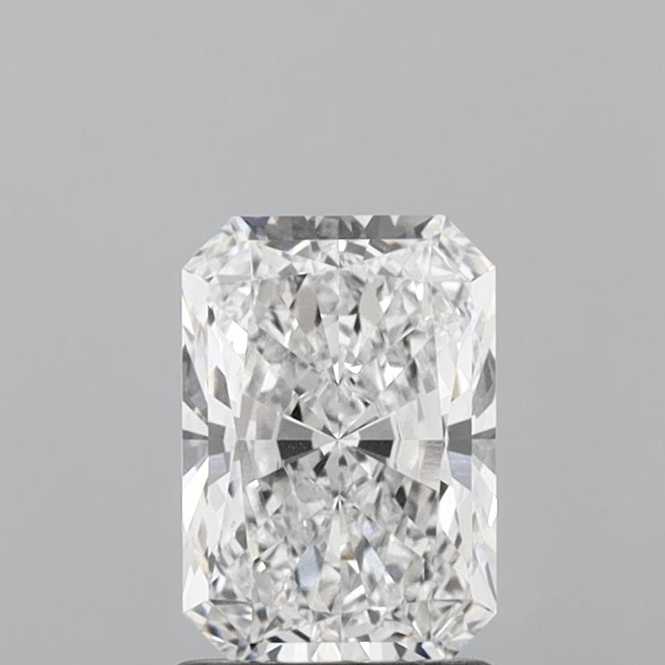1.53 Carat Radiant Shaped, Ideal Cut, E Color, VVS2 Clarity, IGI Certified Lab Grown Diamond
