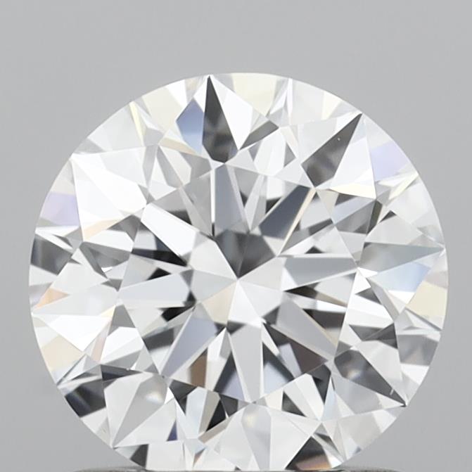 1.04 Carat Round Shaped, Ideal Cut, D Color, VVS2 Clarity, IGI Certified Lab Grown Diamond