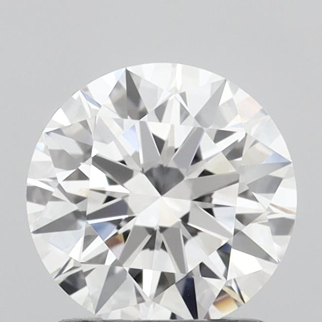 1.22 Carat Round Shaped, Ideal Cut, D Color, VVS2 Clarity, IGI Certified Lab Grown Diamond