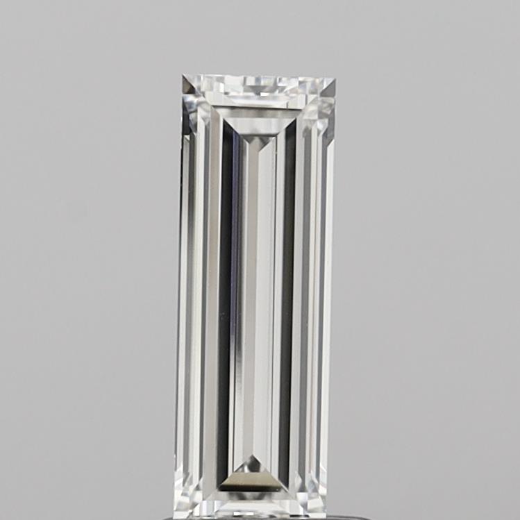 1.06 Carat Baguette Shaped, Very Good Cut, F Color, VVS2 Clarity, IGI Certified Lab Grown Diamond