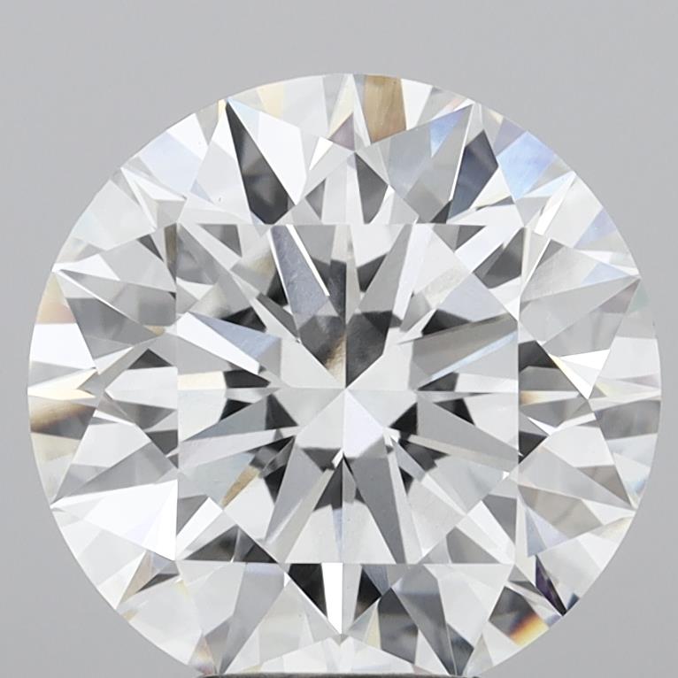 5.07 Carat Round Shaped, Ideal Cut, D Color, VVS2 Clarity, IGI Certified Lab Grown Diamond