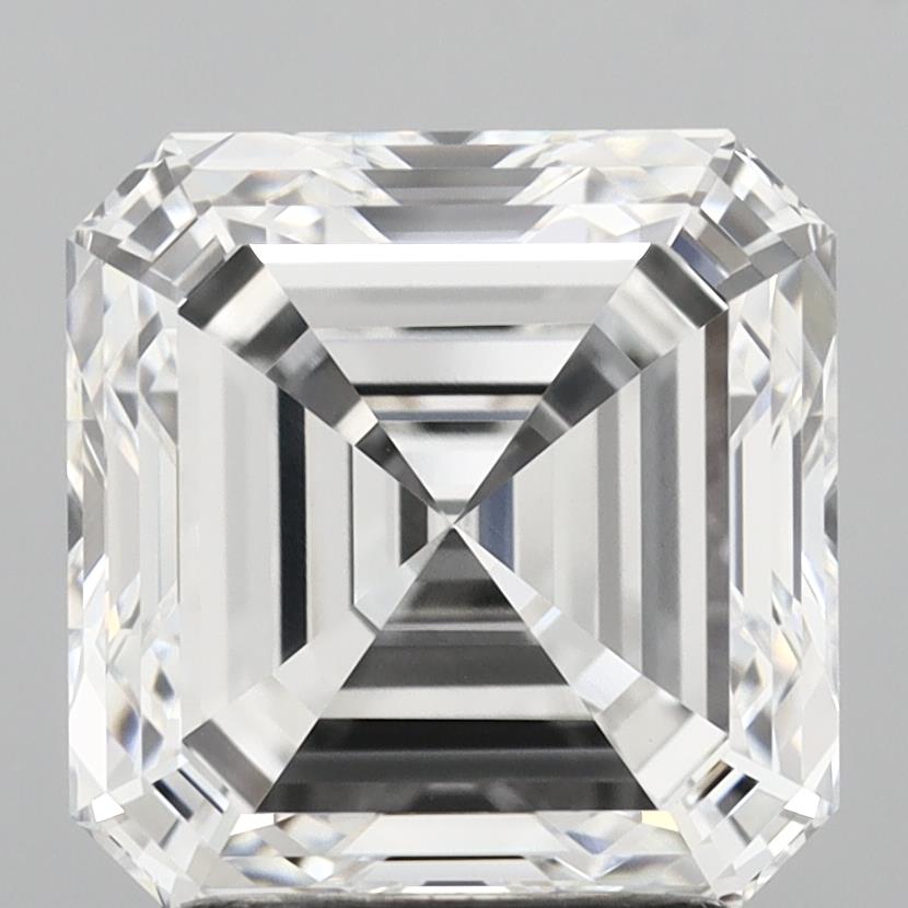 2.99 Carat Asscher Shaped, Very Good Cut, E Color, VVS2 Clarity, IGI Certified Lab Grown Diamond