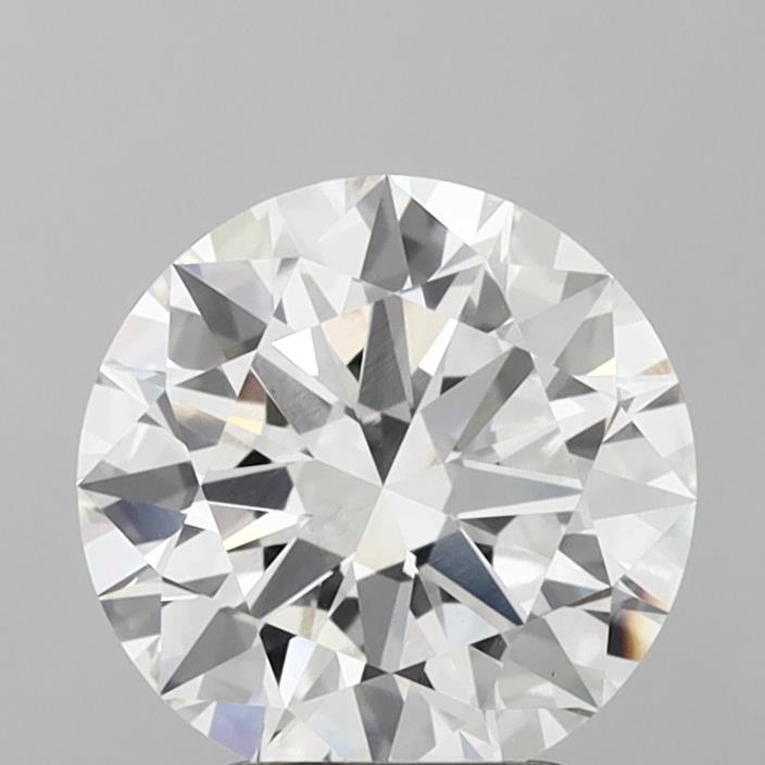 2.91 Carat Round Shaped, Excellent Cut, E Color, VVS2 Clarity, IGI Certified Lab Grown Diamond