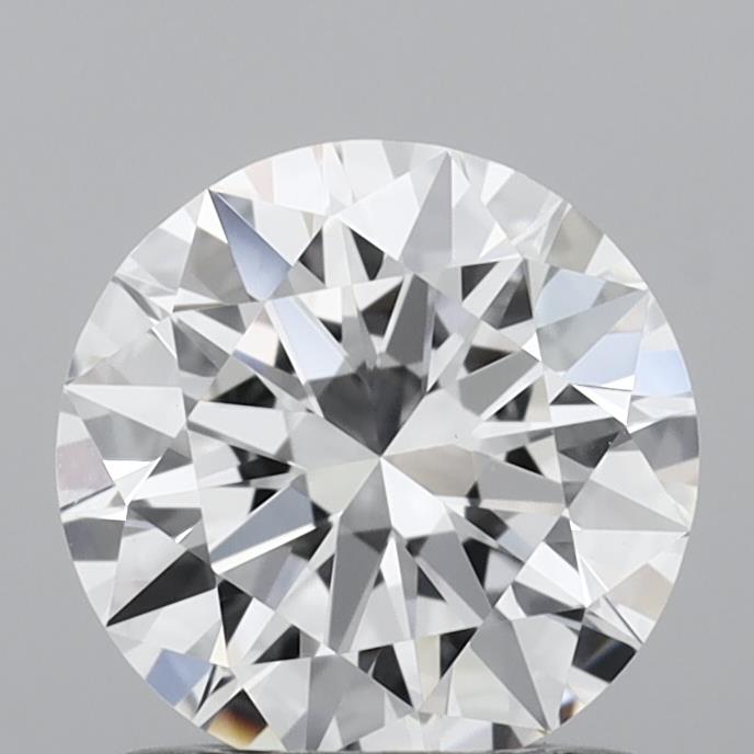 1.00 Carat Round Shaped, Excellent Cut, D Color, VVS2 Clarity, IGI Certified Lab Grown Diamond
