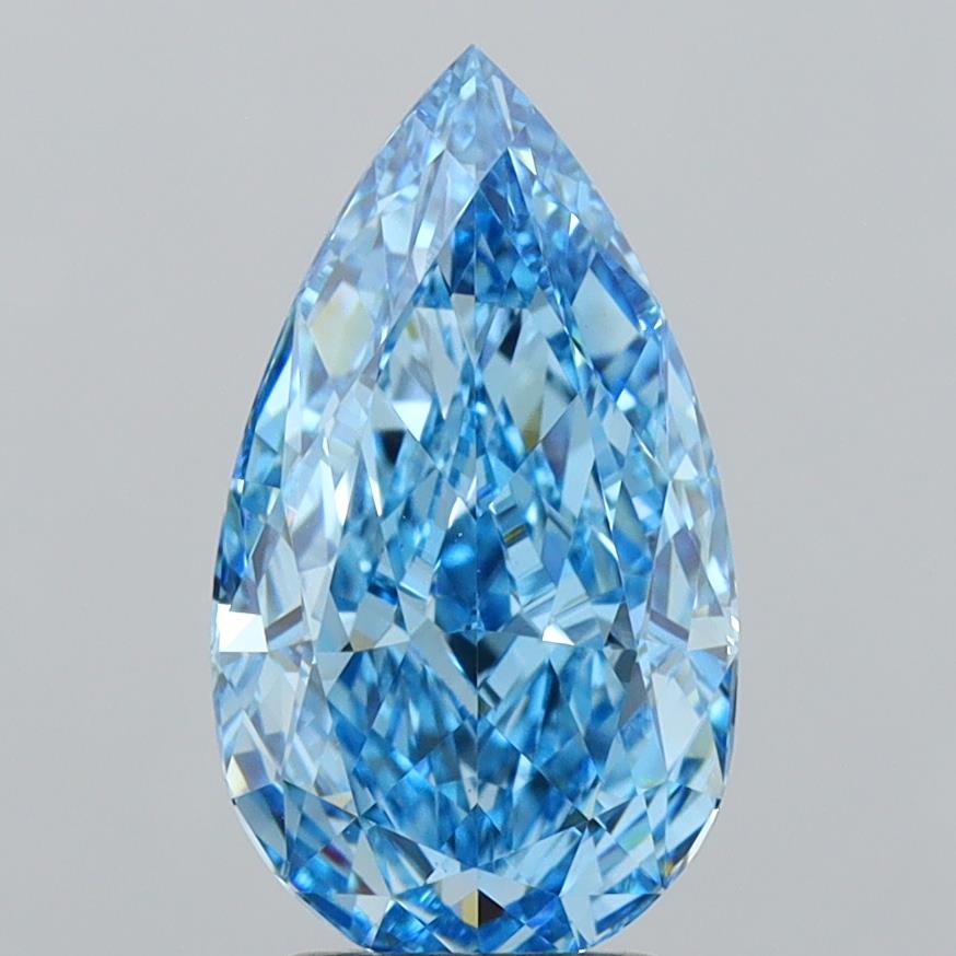 3.26 Carat Pear Shaped, Ideal Cut, VS1 Clarity, IGI Certified Lab Grown Diamond