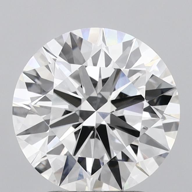 2.77 Carat Round Shaped, Ideal Cut, E Color, VVS2 Clarity, IGI Certified Lab Grown Diamond