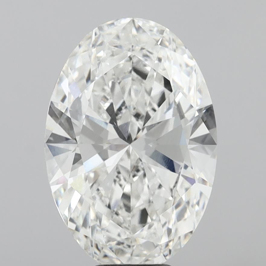 9.02 Carat Oval Shaped, Ideal Cut, E Color, VS1 Clarity, IGI Certified Lab Grown Diamond