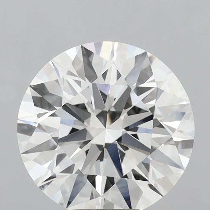 5.05 Carat Round Shaped, Ideal Cut, F Color, VVS2 Clarity, IGI Certified Lab Grown Diamond