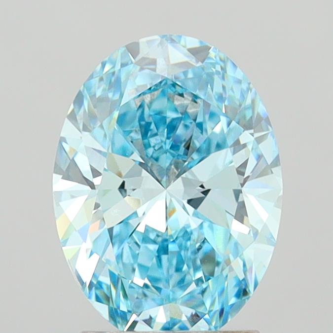 2.24 Carat Oval Shaped, Ideal Cut, VVS2 Clarity, IGI Certified Lab Grown Diamond