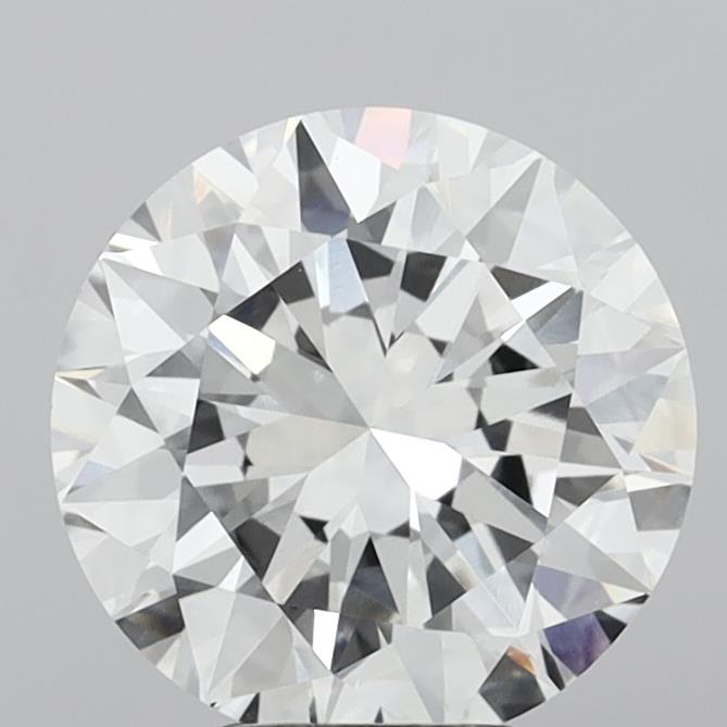 5.02 Carat Round Shaped, Very Good Cut, E Color, VVS2 Clarity, IGI Certified Lab Grown Diamond