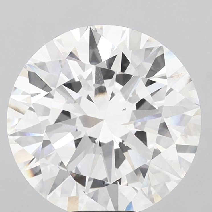 10.08 Carat Round Shaped, Excellent Cut, F Color, VVS2 Clarity, IGI Certified Lab Grown Diamond