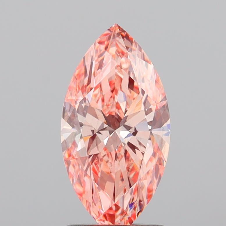1.51 Carat Marquise Shaped, Ideal Cut, VS2 Clarity, IGI Certified Lab Grown Diamond