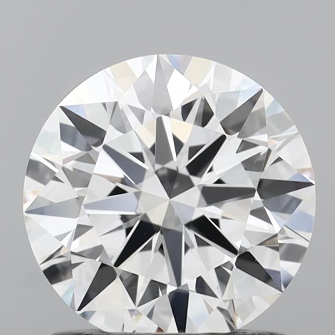 1.05 Carat Round Shaped, Ideal Cut, D Color, VVS2 Clarity, IGI Certified Lab Grown Diamond