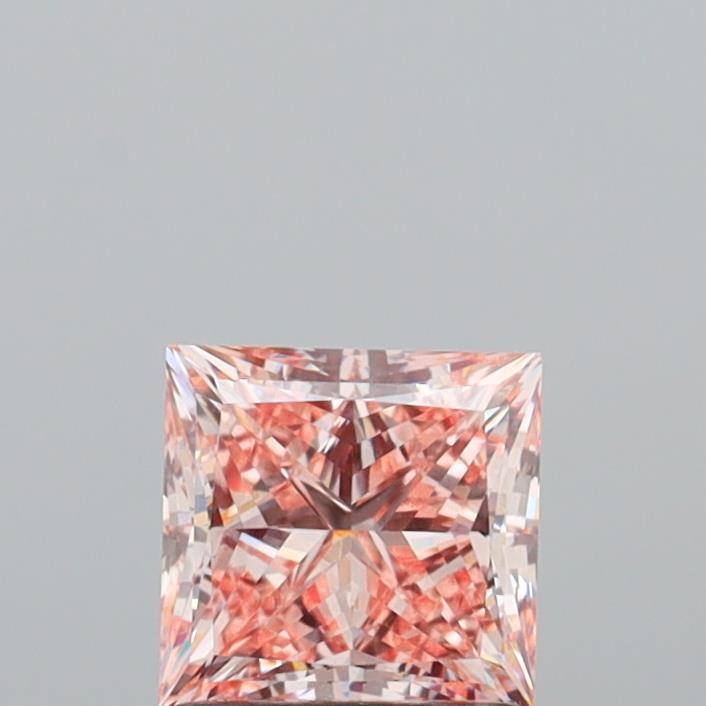 1.41 Carat Princess Shaped, Ideal Cut, VVS2 Clarity, IGI Certified Lab Grown Diamond
