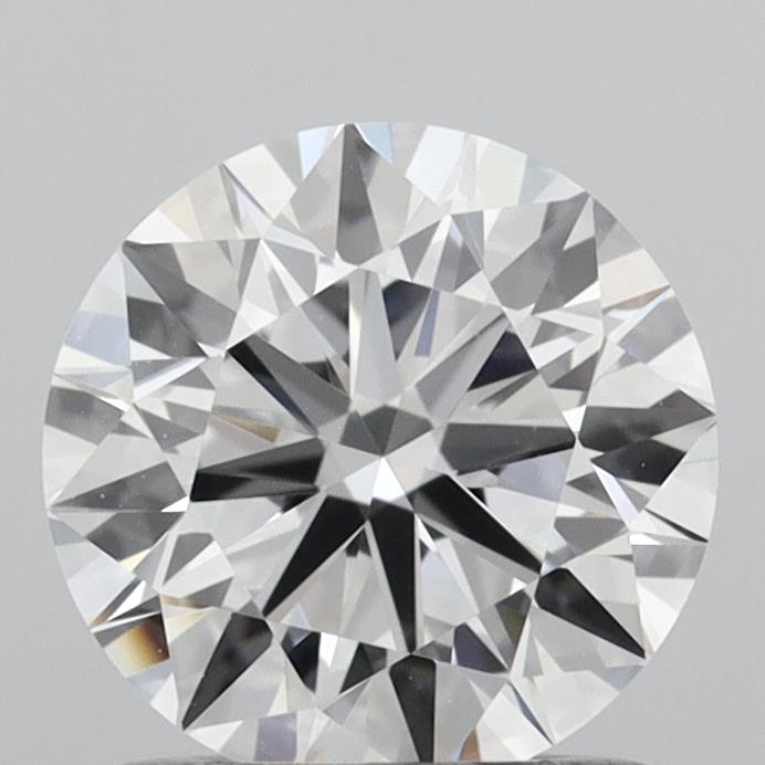 1.08 Carat Round Shaped, Ideal Cut, D Color, FL Clarity, IGI Certified Lab Grown Diamond