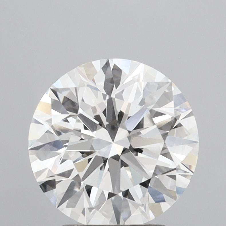 2.60 Carat Round Shaped, Excellent Cut, E Color, VVS2 Clarity, IGI Certified Lab Grown Diamond
