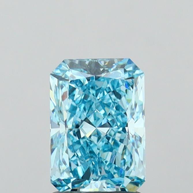 1.38 Carat Radiant Shaped, Excellent Cut, VVS2 Clarity, IGI Certified Lab Grown Diamond