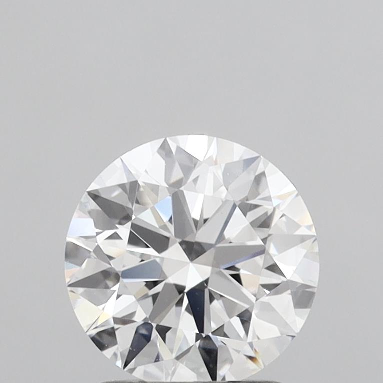 1.59 Carat Round Shaped, Ideal Cut, D Color, VVS2 Clarity, IGI Certified Lab Grown Diamond