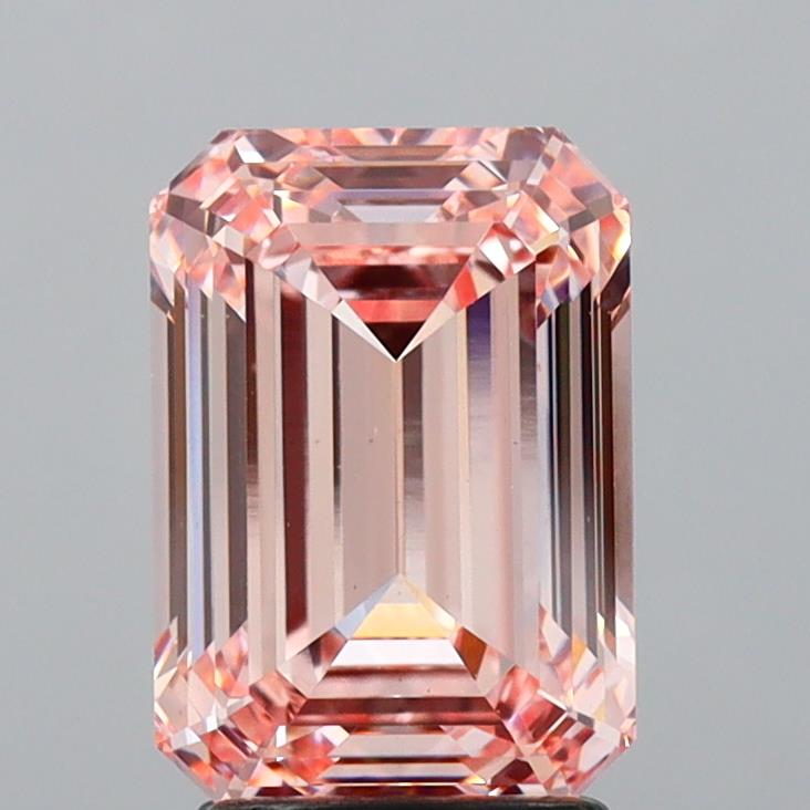 3.19 Carat Emerald Shaped, Ideal Cut, VVS2 Clarity, IGI Certified Lab Grown Diamond