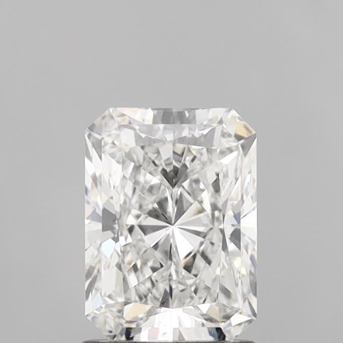1.47 Carat Radiant Shaped, Excellent Cut, F Color, VS1 Clarity, IGI Certified Lab Grown Diamond
