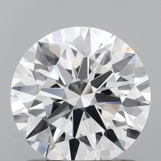 1.06 Carat Round Shaped, Ideal Cut, D Color, VVS1 Clarity, IGI Certified Lab Grown Diamond