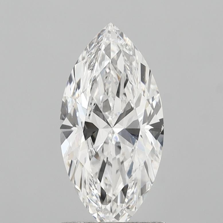1.50 Carat Marquise Shaped, Ideal Cut, E Color, VVS2 Clarity, IGI Certified Lab Grown Diamond