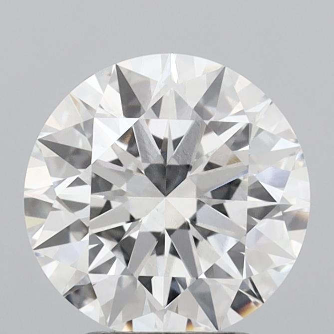 2.82 Carat Round Shaped, Ideal Cut, E Color, VVS2 Clarity, IGI Certified Lab Grown Diamond