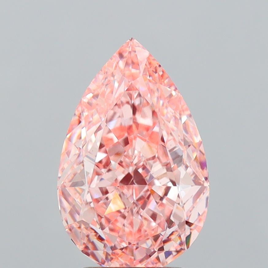 3.07 Carat Pear Shaped, Ideal Cut, VS1 Clarity, IGI Certified Lab Grown Diamond