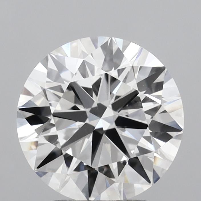 3.00 Carat Round Shaped, Excellent Cut, E Color, VVS2 Clarity, IGI Certified Lab Grown Diamond