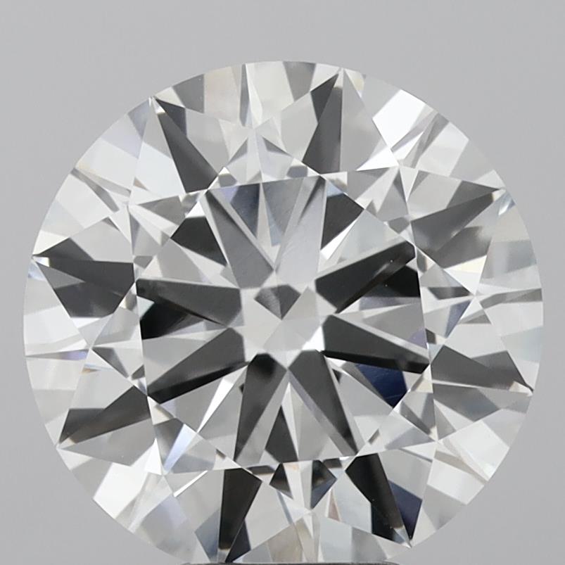 6.01 Carat Round Shaped, Excellent Cut, E Color, VVS1 Clarity, IGI Certified Lab Grown Diamond