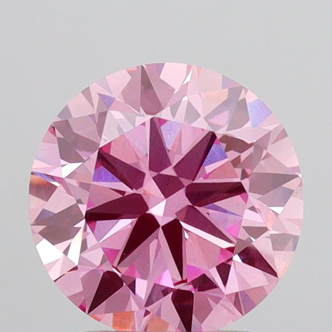 2.05 Carat Round Shaped, Very Good Cut, VVS2 Clarity, IGI Certified Lab Grown Diamond