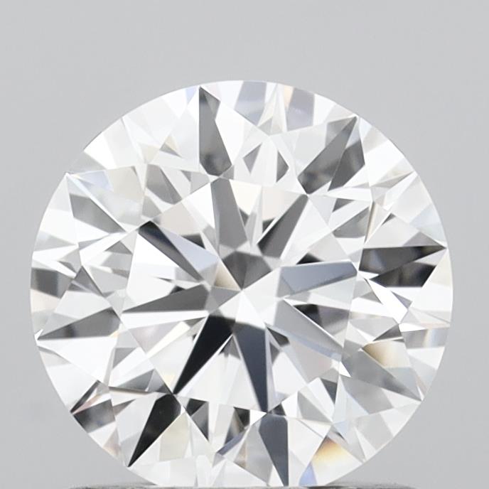 1.08 Carat Round Shaped, Ideal Cut, D Color, VVS2 Clarity, IGI Certified Lab Grown Diamond