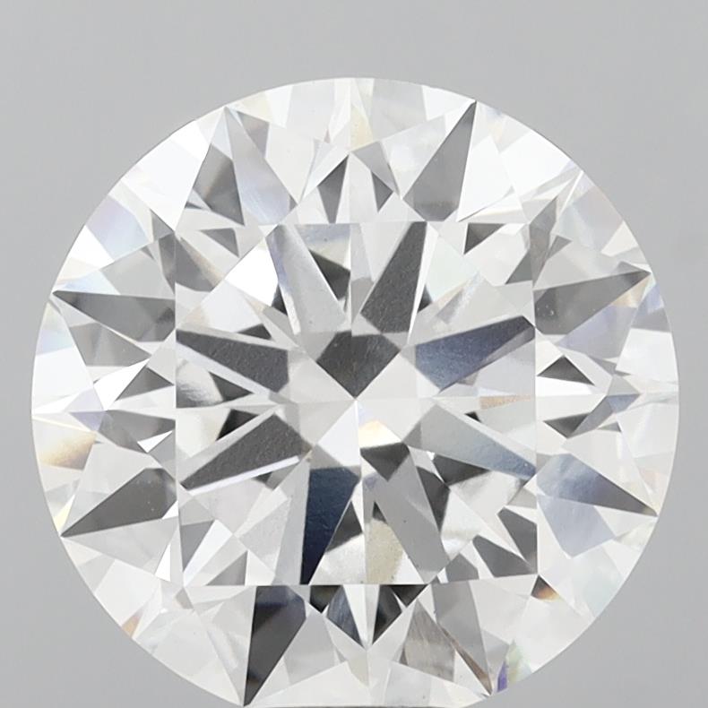 9.09 Carat Round Shaped, Ideal Cut, F Color, VS1 Clarity, IGI Certified Lab Grown Diamond