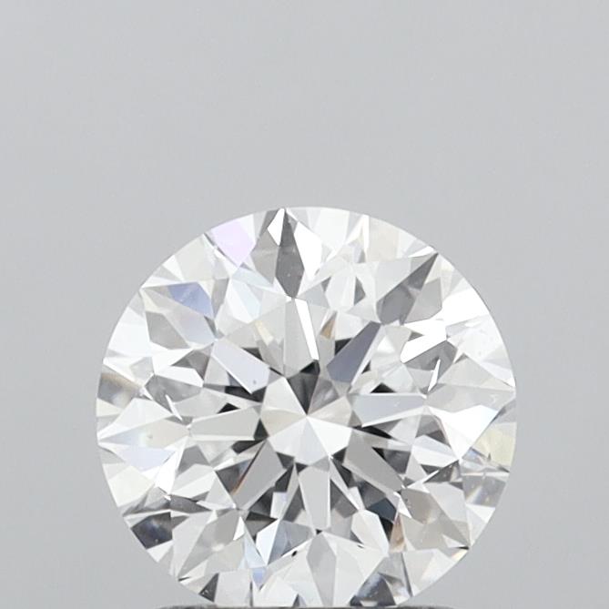 1.50 Carat Round Shaped, Very Good Cut, D Color, VS1 Clarity, IGI Certified Lab Grown Diamond