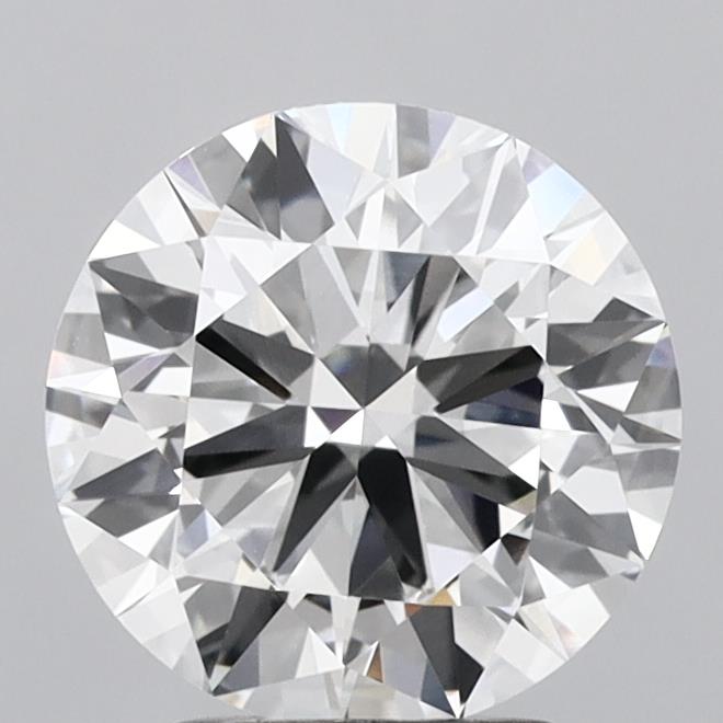 2.76 Carat Round Shaped, Ideal Cut, E Color, VVS2 Clarity, IGI Certified Lab Grown Diamond