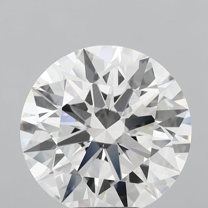 5.01 Carat Round Shaped, Ideal Cut, E Color, VS1 Clarity, IGI Certified Lab Grown Diamond